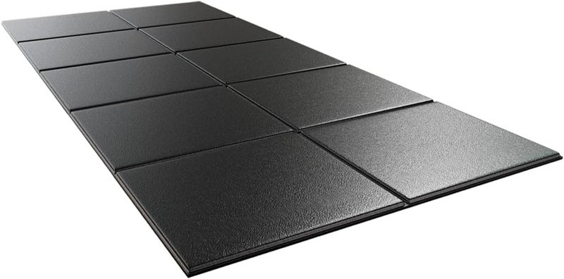 ABBER Foldable Treadmill Walking Pad Mat for Carpet Floors,67" x 30" 6mm Thick Treadmill Mat for Hardwood Floor,Indoor Exercise Stationary Bike,Elipitial, Gym Equipment, Noise Shock Absorption - Image 1